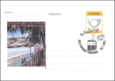 PIRANSKI TRAMVAJ - TRAM DI PIRANO 1912 - 2012